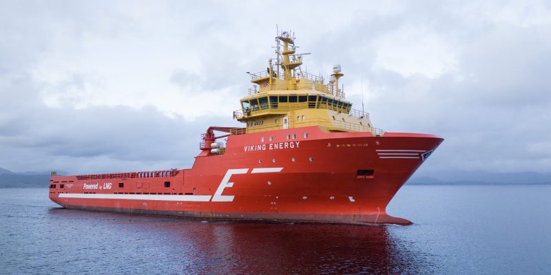 Viking Energy will run on ammonia in 2026. Photo: Peter Tubaas.